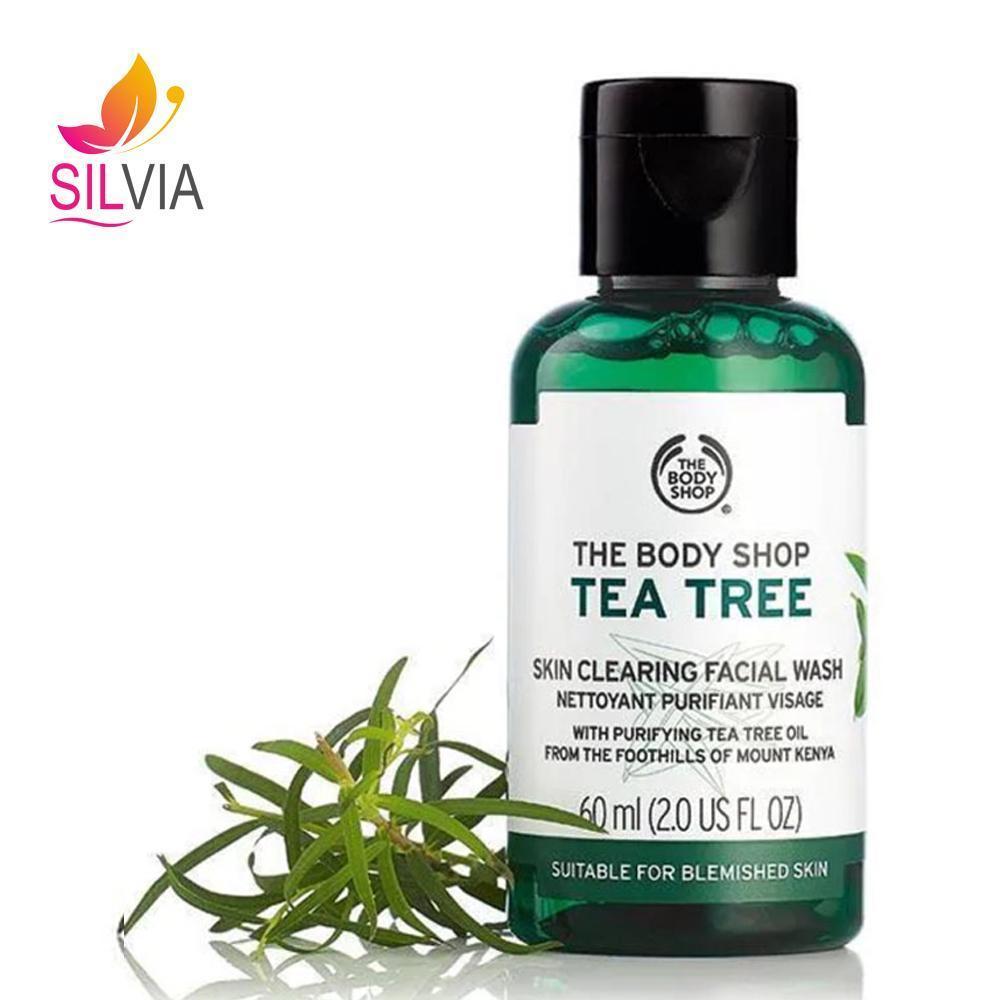 ژل شستشوی صورت تی تری بادی شاپ ۶۰ میل ژل شستشوی صورت تی تری بادی شاپ ۶۰ میل