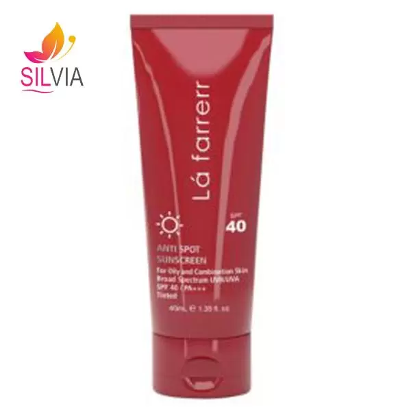 ضد آفتاب و ضد لک رنگی چرب و مستعد آکنه SPF40 لافارر بژ روشن ضد آفتاب و ضد لک رنگی چرب و مستعد آکنه SPF40 لافارر بژ روشن