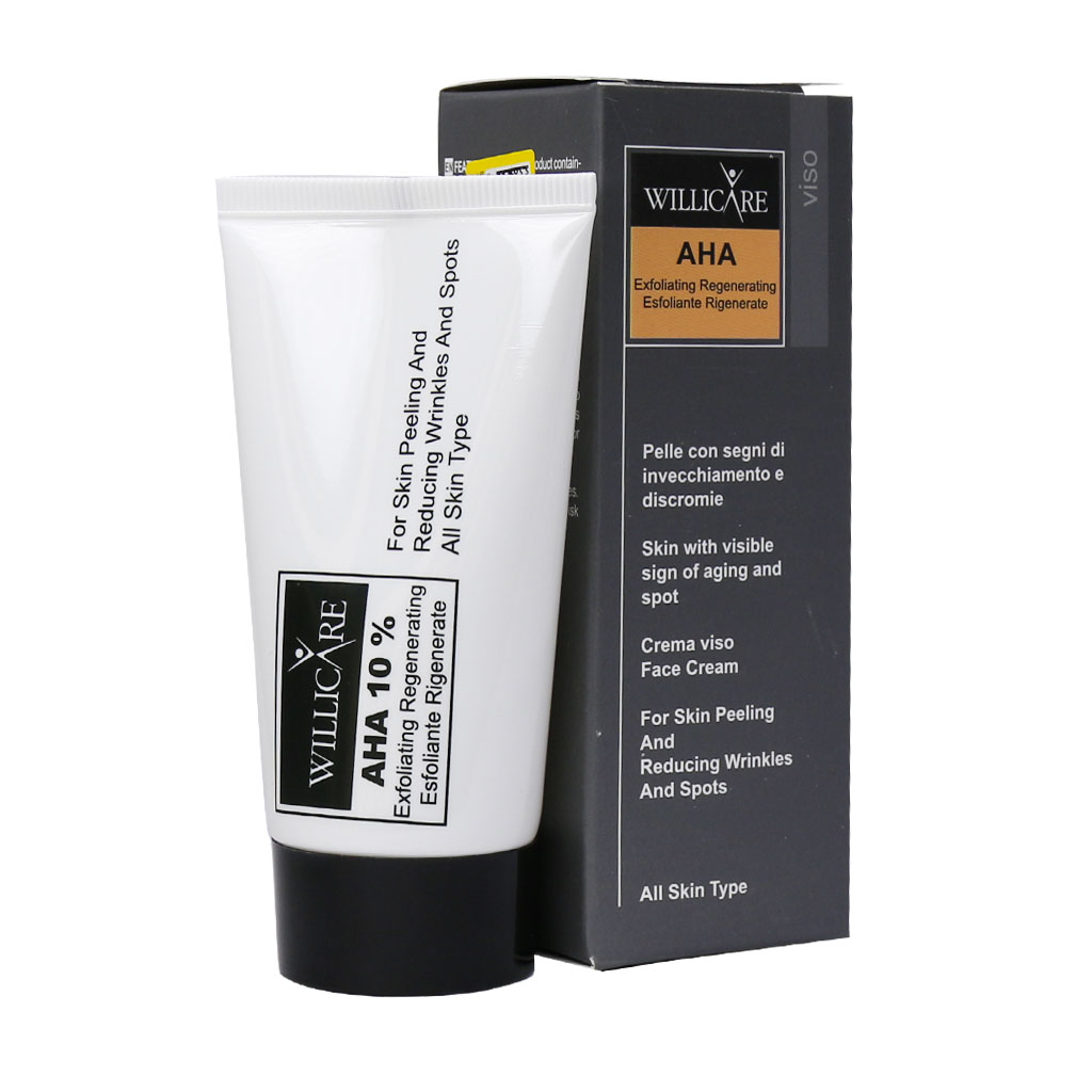 کرم لایه بردار قوی-2 AHA 10% ویلی کر 50 م کرم لایه بردار AHA %10 ویلی کر 50 میل